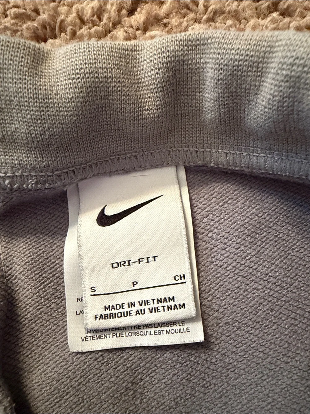 Nike Dri-FIT Get Fit Gray Leopard Print Joggers Size S DD6431-073